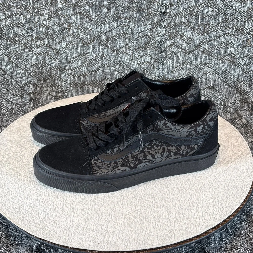 Vans Old Skool Tapestry Raven Sneakers Women's 7.5 - Picture 2 of 7
